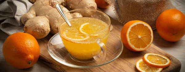 DIY Citrus Ginger Tea for Immune and Digestive Support