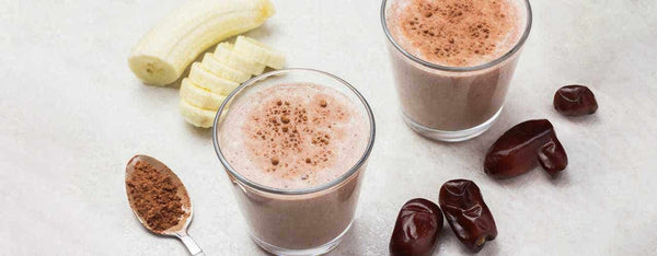 Banana Date Milkshake {Vegan}