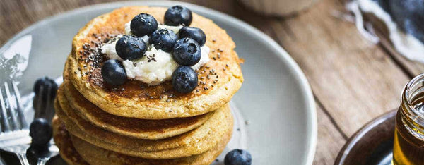 Protein Powder Pancakes {Gluten-Free}