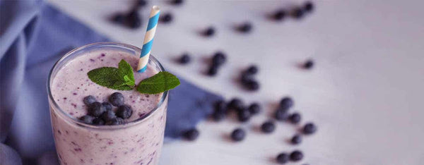 Blueberry Protein Smoothie {Dairy-Free}