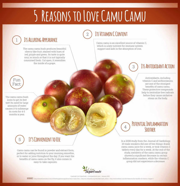 5 Reasons to Love Camu Camu [Infographic]