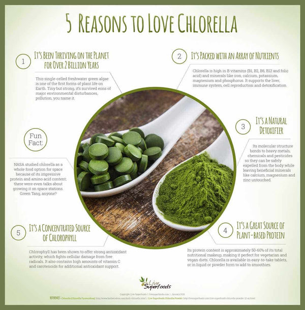 5 Reasons to Love Chlorella [Infographic]