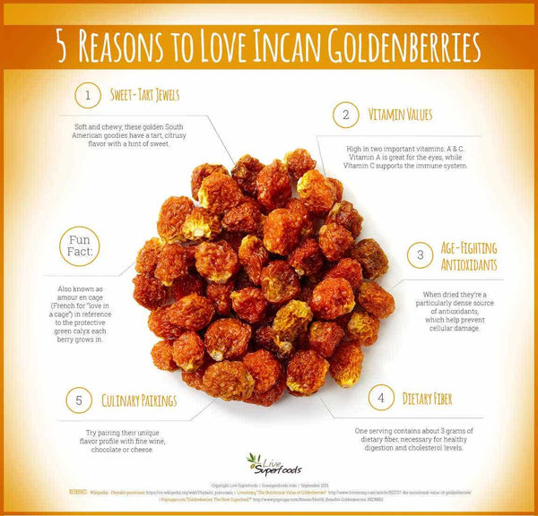 5 Reasons to Love Incan Goldenberries [Infographic]