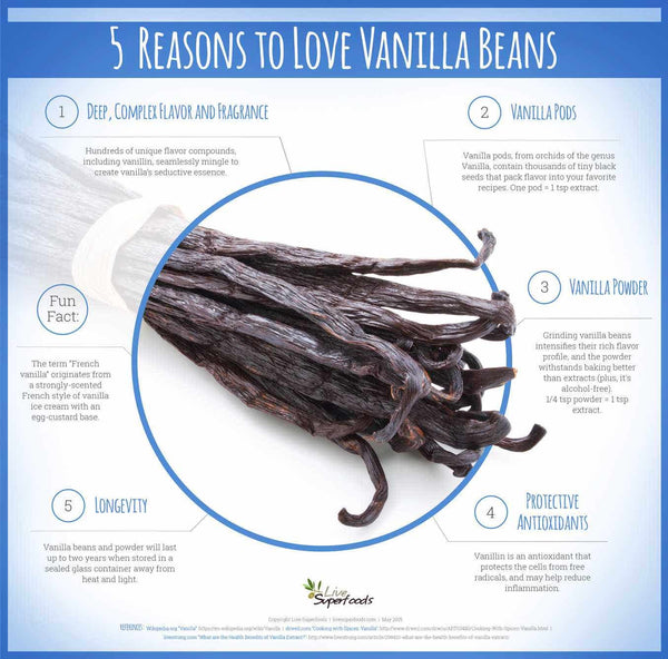5 Reasons to Love Vanilla Beans [Infographic]