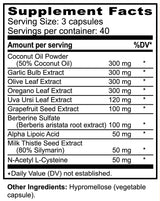 Yeast Wellness: Gut Rebalancing Formula