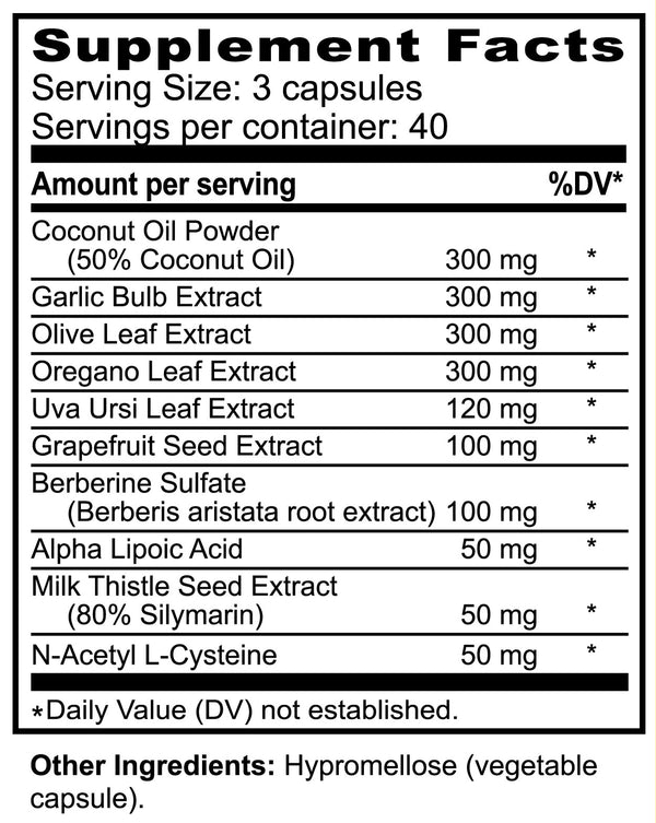 Yeast Wellness: Gut Rebalancing Formula