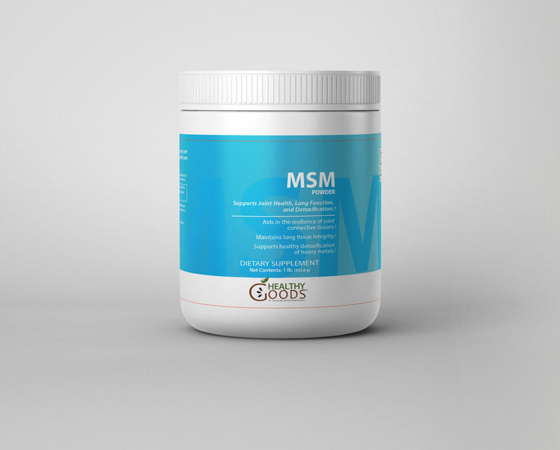 MSM Powder: Joints, Cartilage, Skin, Hair, and Nails