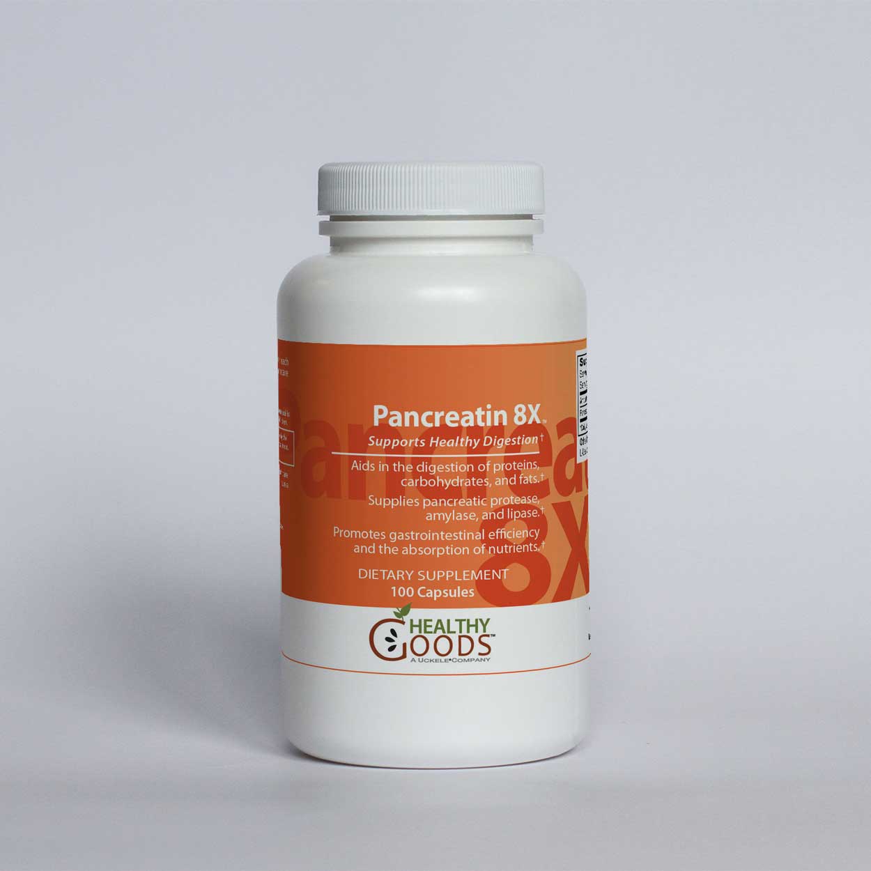 Pancreatin 8x - Enzyme Support for Digestion – Healthy Goods
