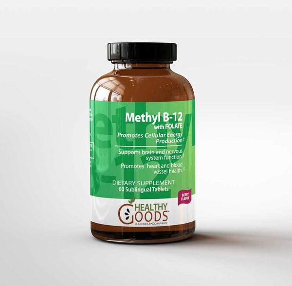 Methyl B12 with Folate: Neurological Health, Energy, and Mood Support