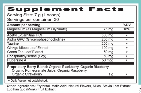 Neuro-Synergy: Powerful Focus Boosting Formula