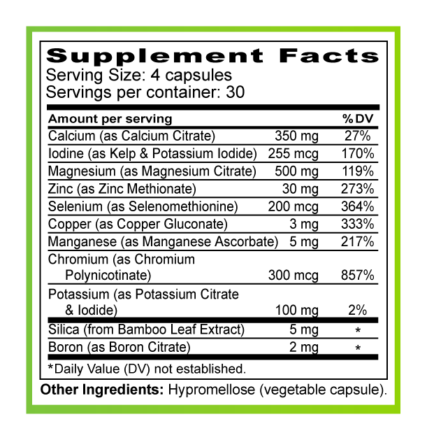 Bio-M for Men: Minerals Only