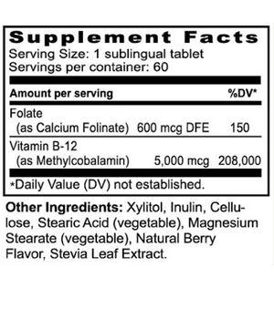 Methyl B12 with Folate