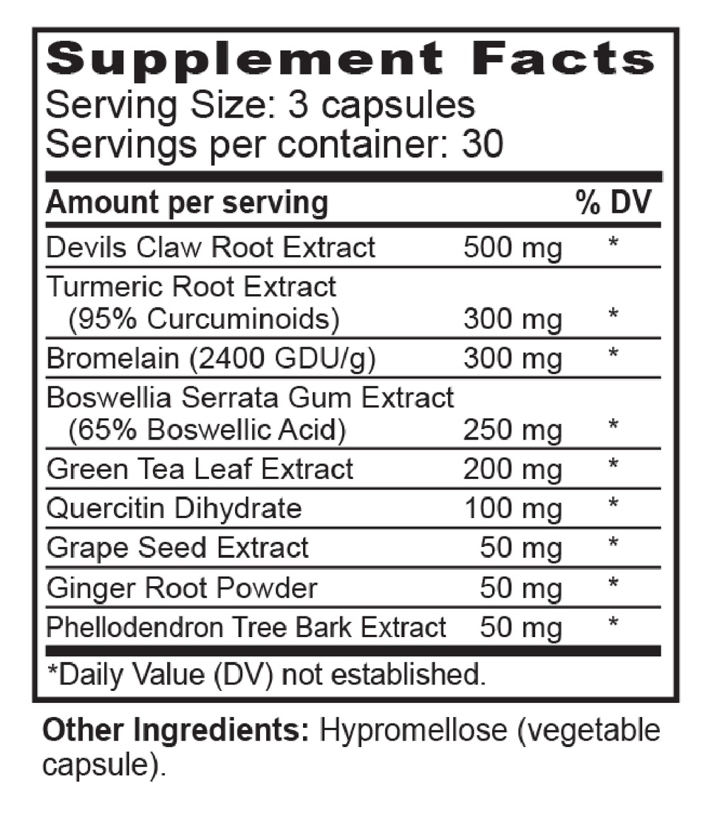 Supplement bottle labeled 'DC-Intensive Aid' on a wooden surface with a white background