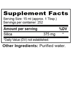 nutri sil supplement facts