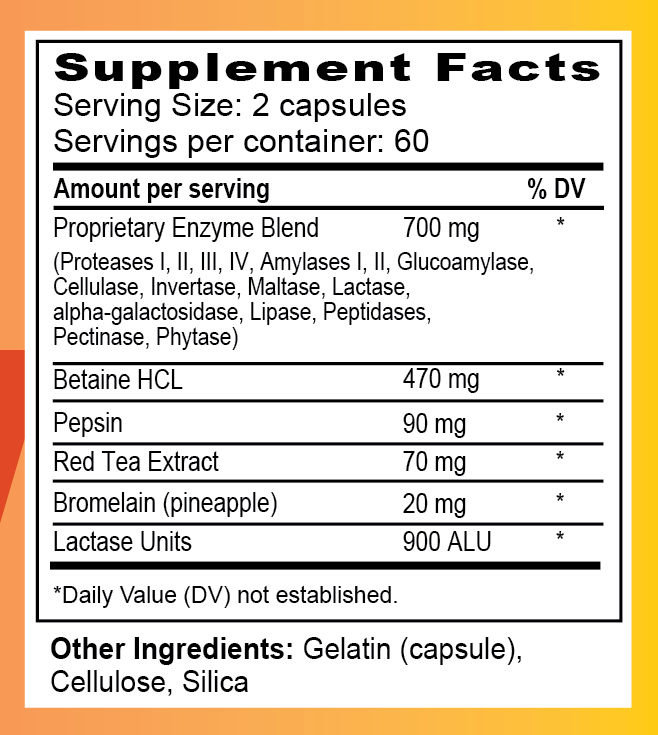 Digestzyme: Support Comfortable Digestion & Nutrient Breakdown