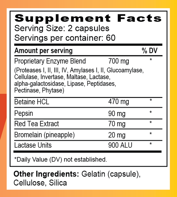 Digestzyme: Support Comfortable Digestion & Nutrient Breakdown